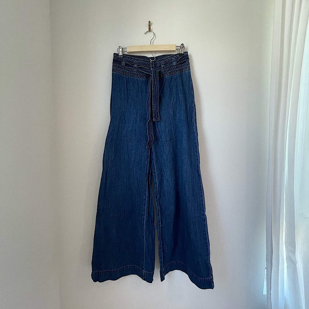 Free People Wide Leg Jeans - Size 26
